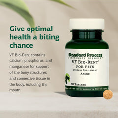 Standard Process VF Bio-Dent envase mostrando el producto para mascotas.