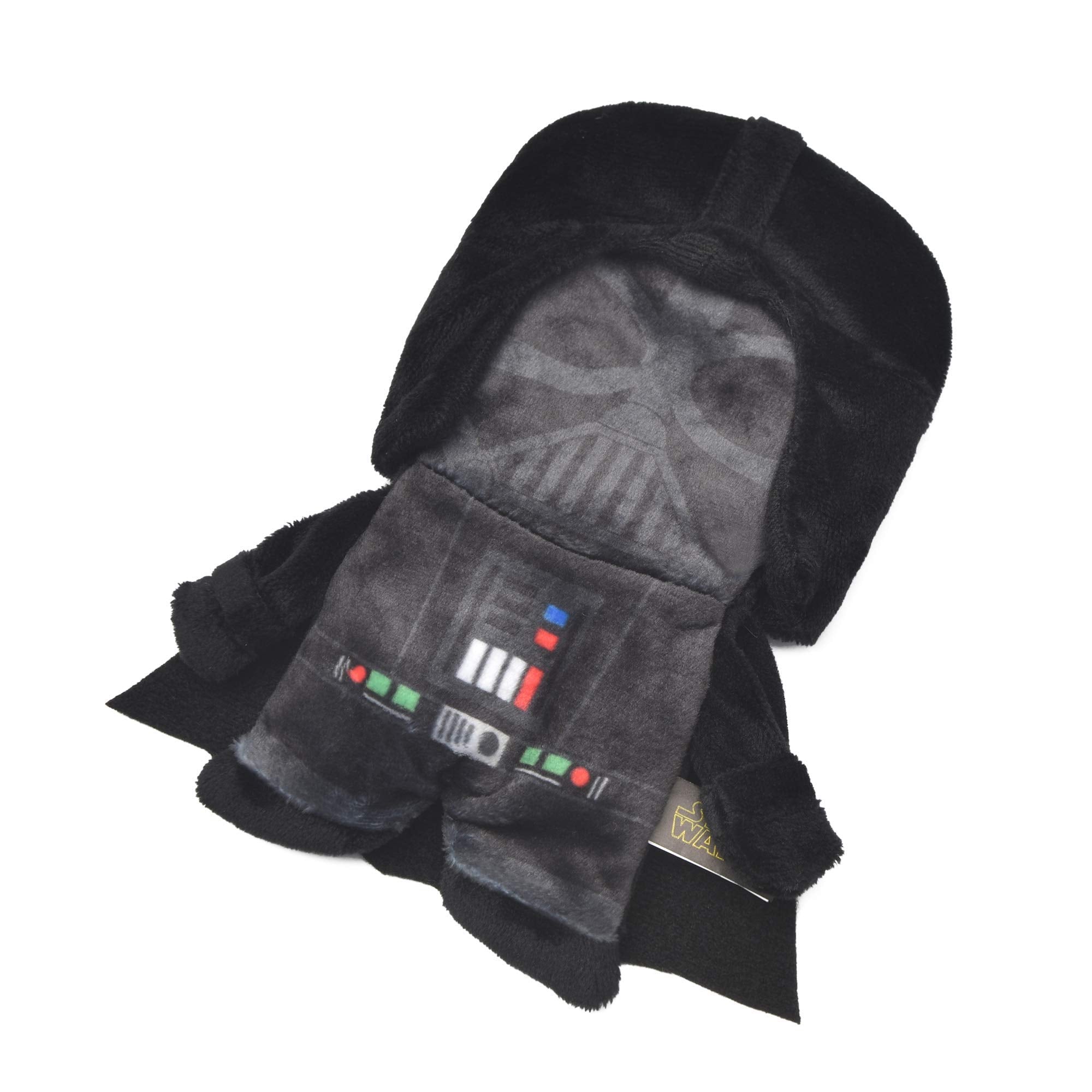 STAR WARS Darth Vader Flattie con crujido suave para estimulación sensorial.