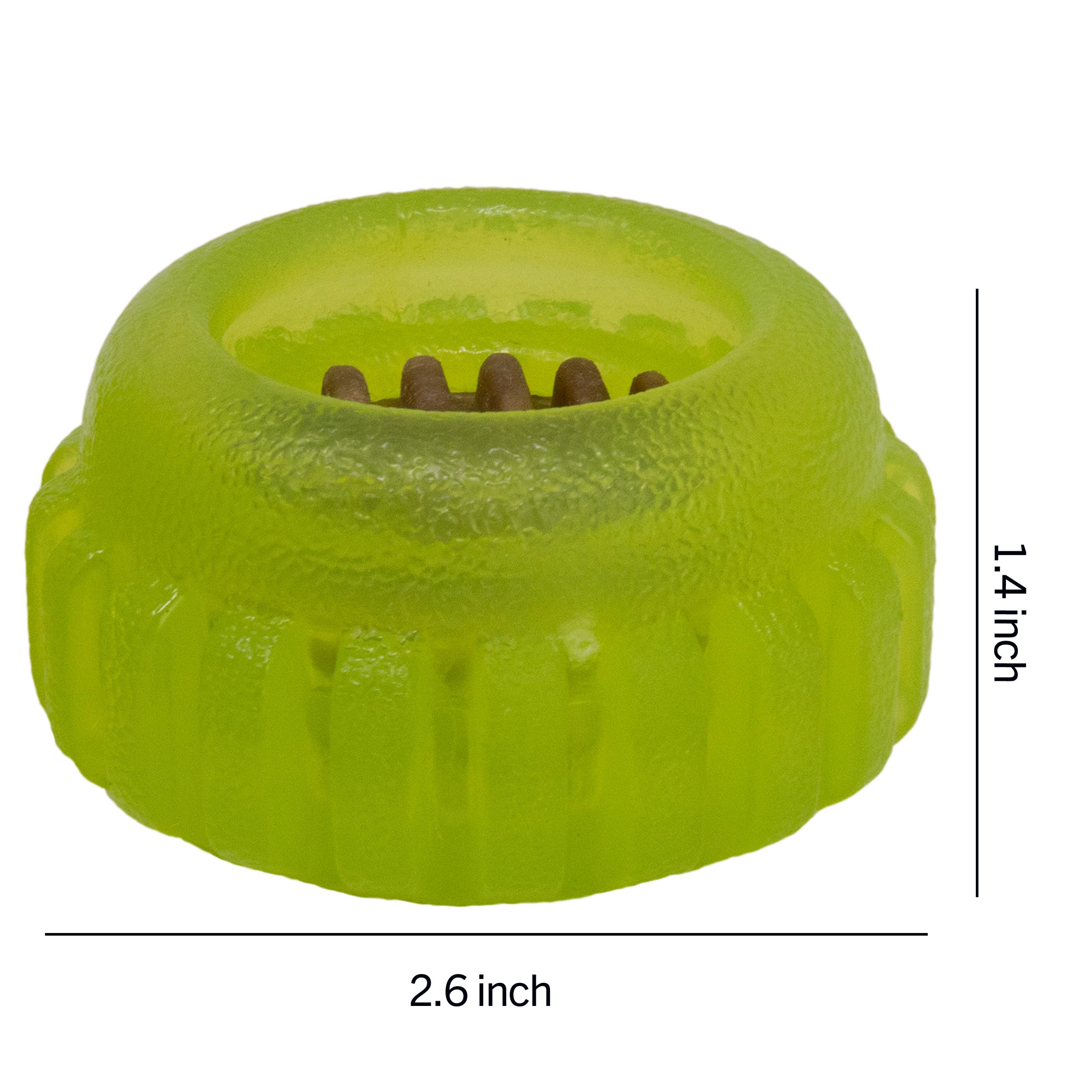 Starmark Everlasting Sprocket Small: Lavado en lavavajillas facilita la limpieza tras juego intenso.