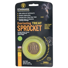 Vista lateral del Starmark Everlasting Sprocket Small con interior intercambiable.
