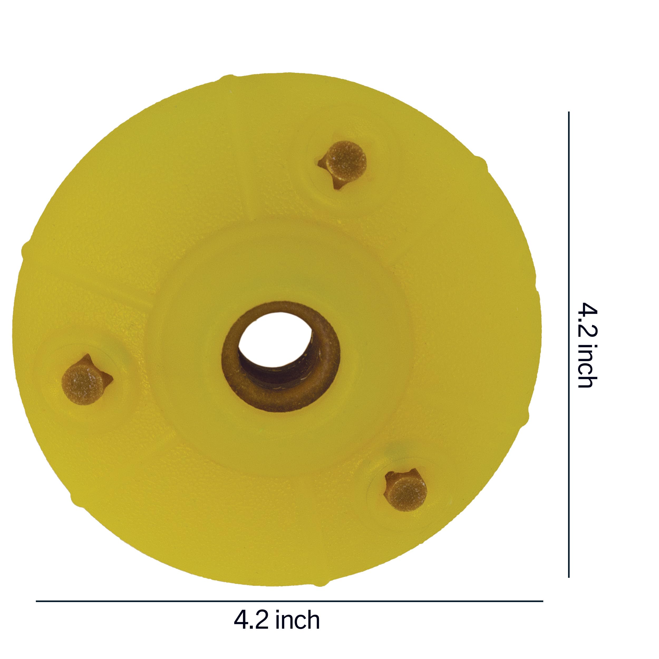 Starmark Treat Ringer FlexGrip UFO Mediano, sabor pollo: recompensa sabrosa para sesiones de juego.