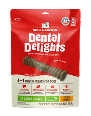Stella & Chewy's Dental Delights: dientes limpios para perros con sabor.