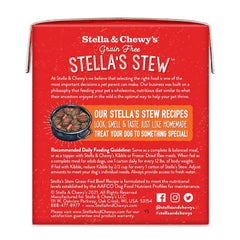 Stella & Chewy's Stella's Stew, caldo de hueso nutritivo para digestión y sabor.