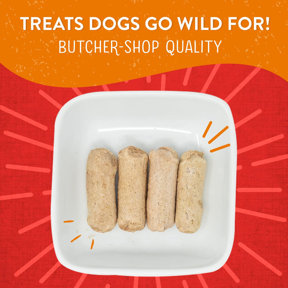 Stella & Chewy's Wild Weenies, porción de proteína alta para sesiones de adiestramiento.