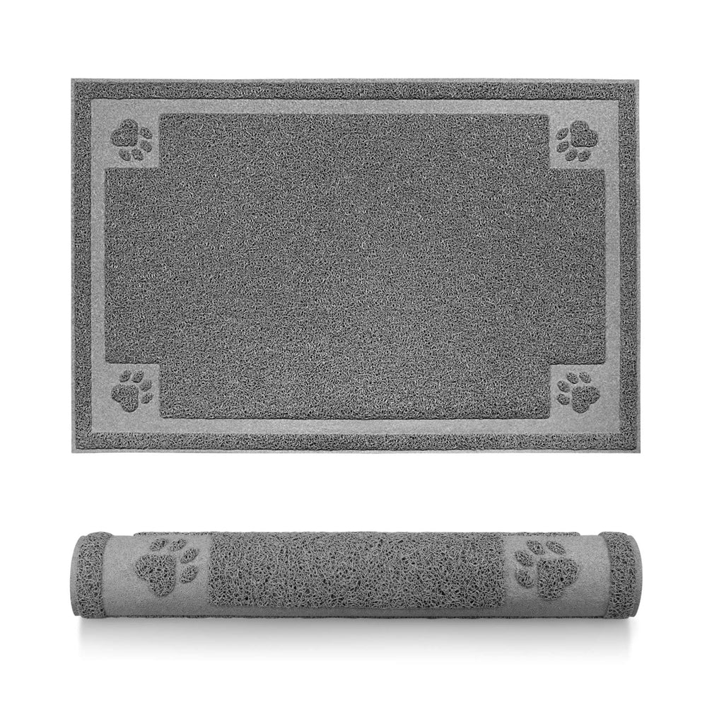 Alfombra Stellaire Chern de alimentación 35x25, ideal para perros grandes y gatos, área limpia.