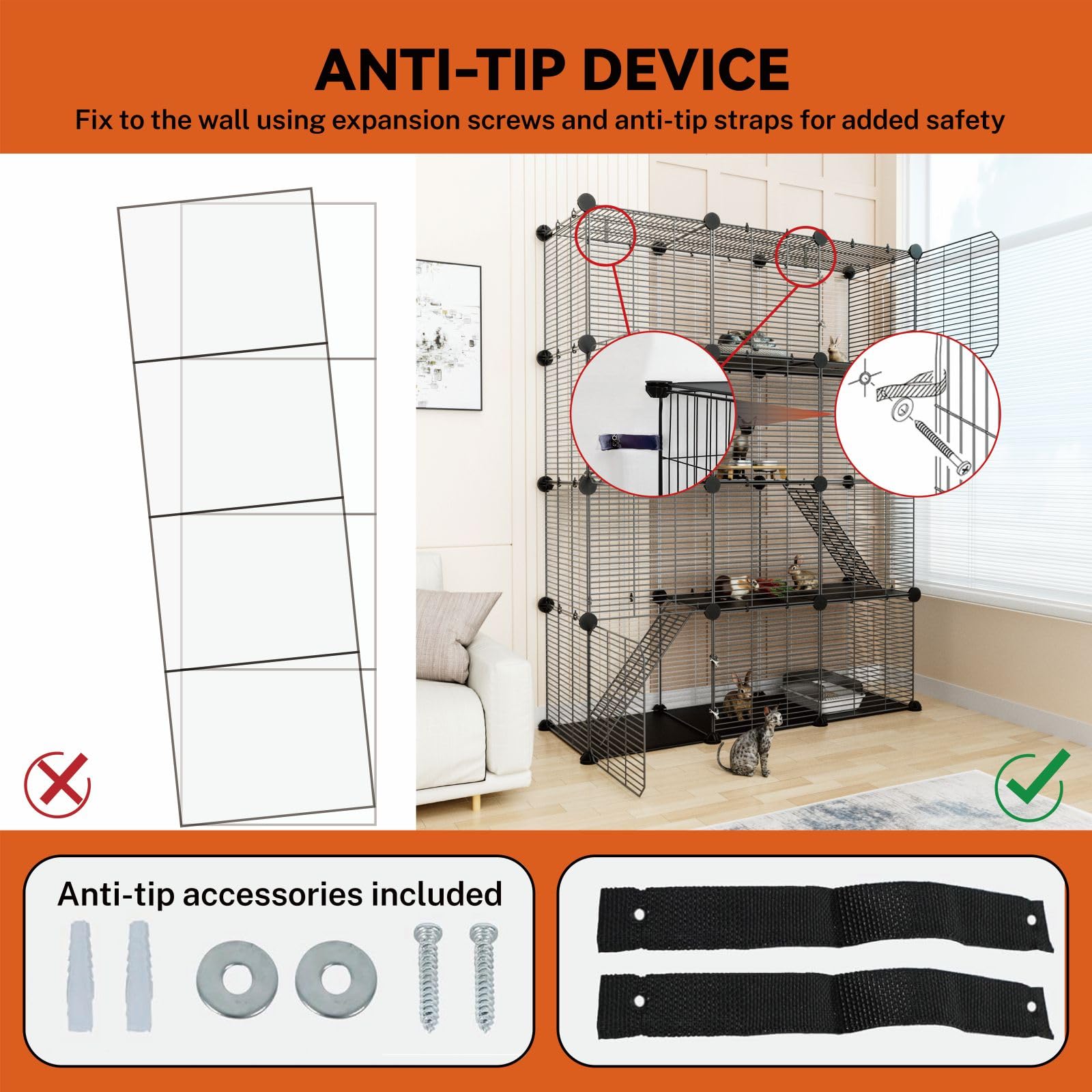 STILLCOVE plataforma suave para patas sensibles y gatos activos.