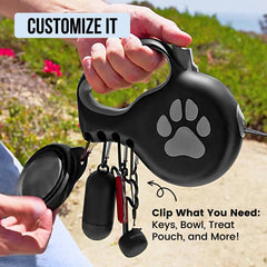STITCHLEASH, cinta de nylon reflectiva, alta visibilidad para paseos nocturnos