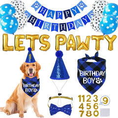 STMK sombrero de cumpleaños para perro, ideal para fotos festivas