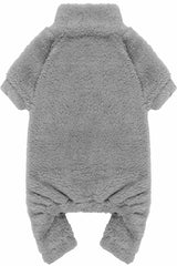 Pijama para perro Stpiatue con fleece suave, perfecto para mantener al animal cálido