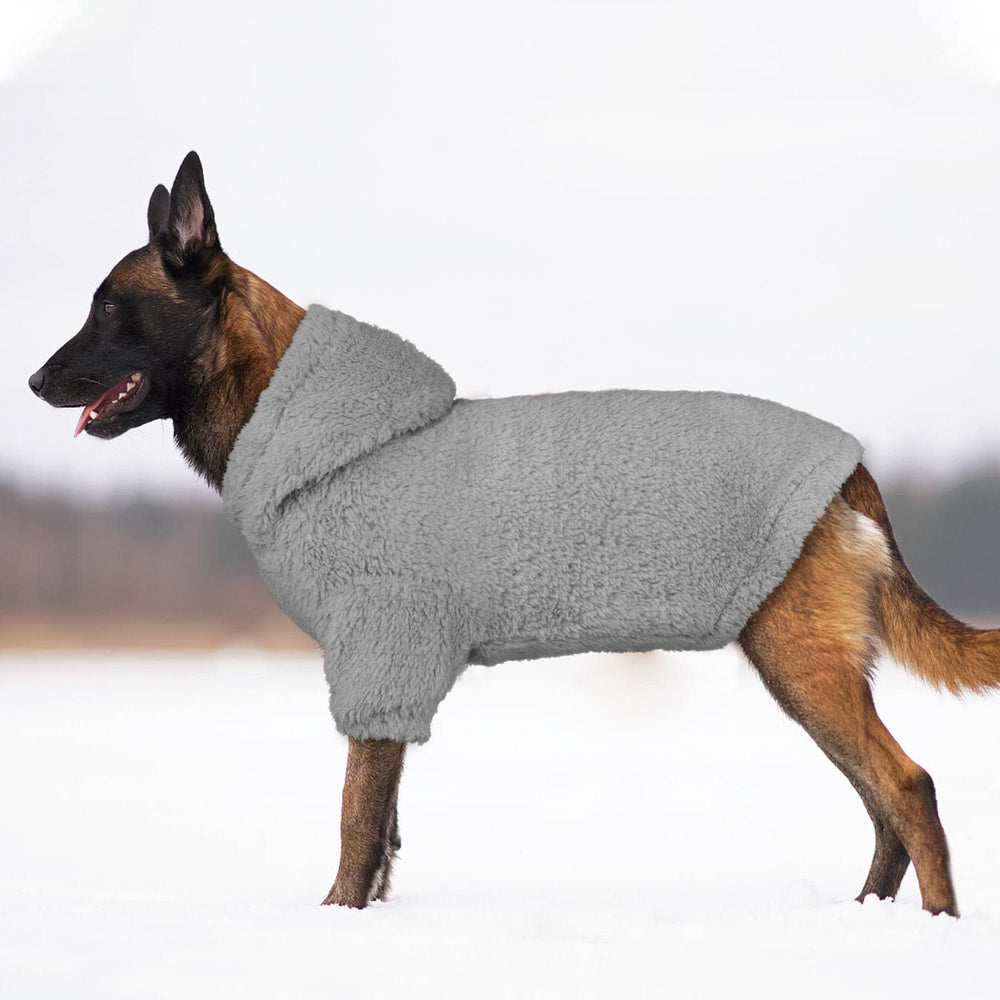 Stpiatue sudadera para perros grandes, cintura elástica, ajuste cómodo sin restringir movimiento.