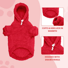 Detalle de costuras de Stpiatue, ajuste duradero para perros activos.
