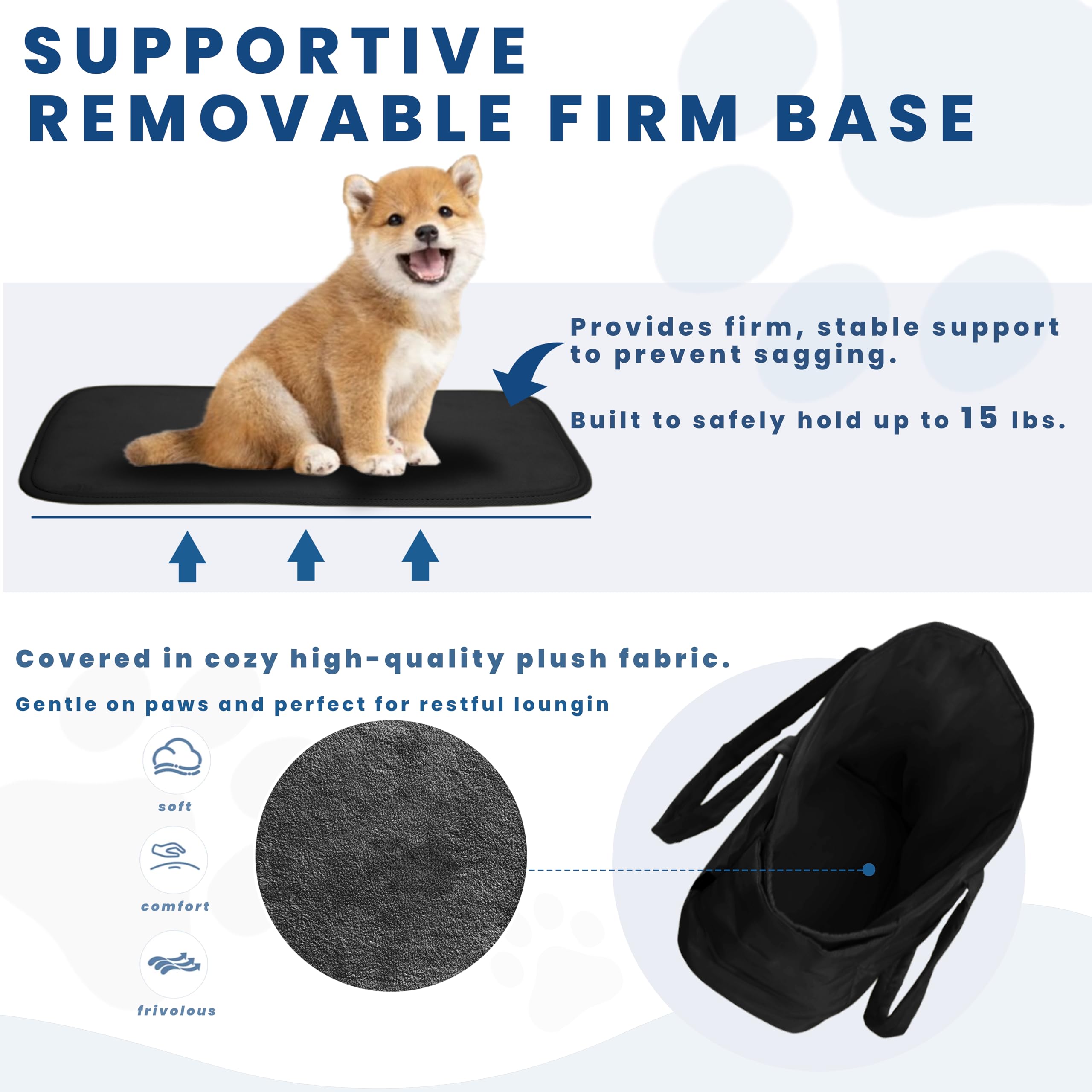 STRAODTIC bolsillos prácticos para accesorios del perro en paseos