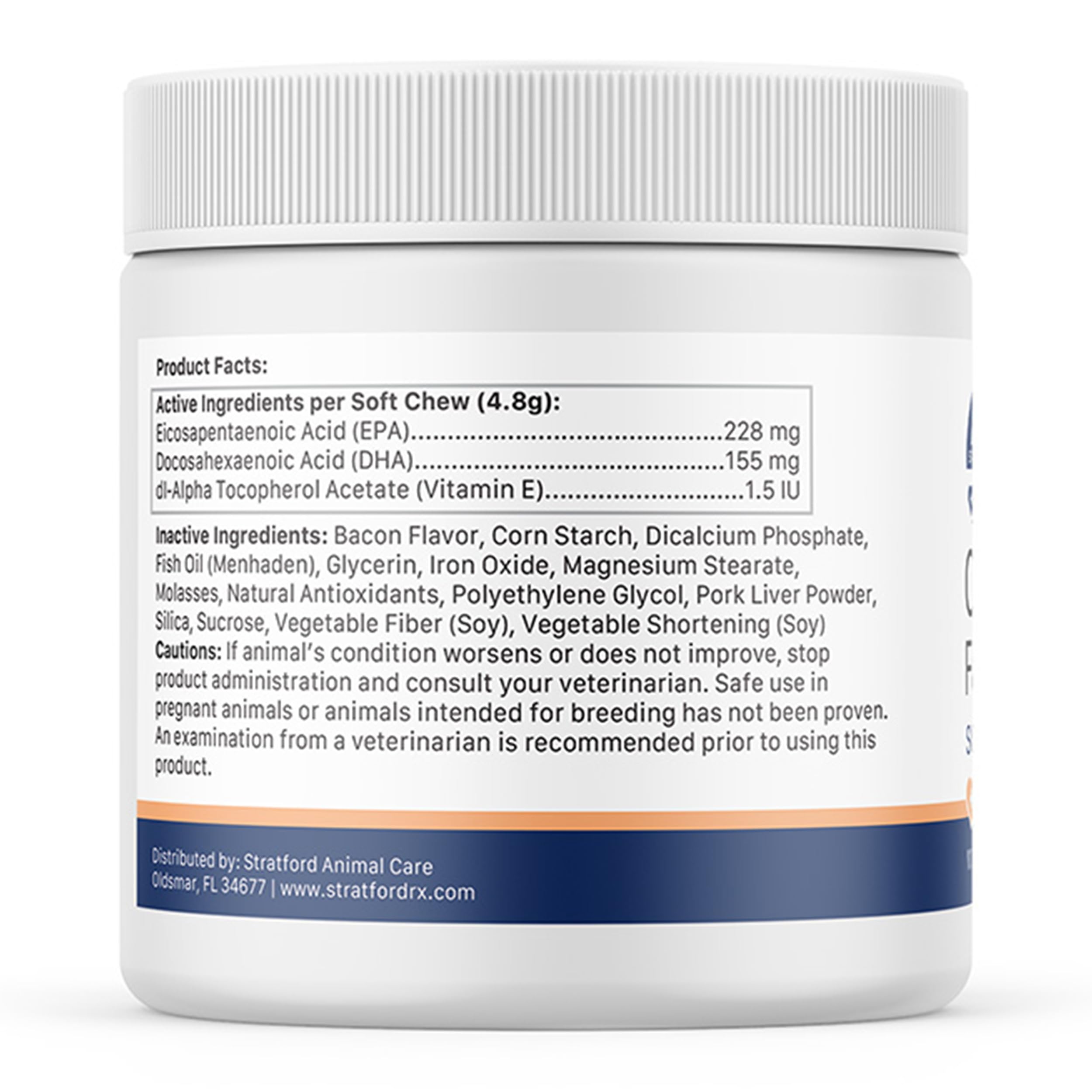 Stratford Omega 3 para perros: EPA y DHA para apoyo diario