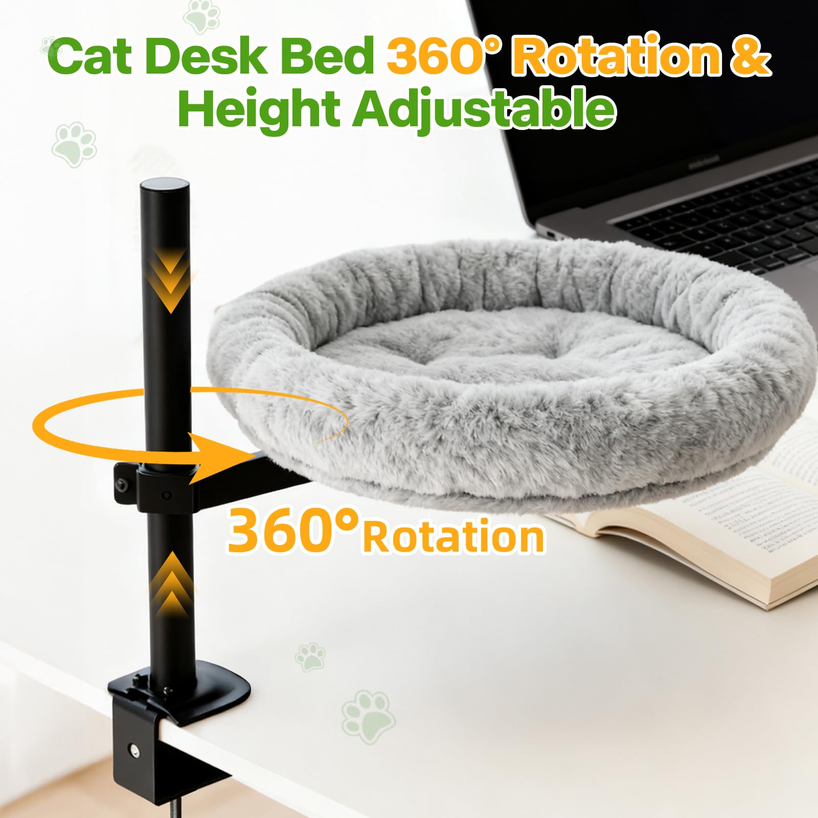 StrawbGira montaje-metalico-fuerte: soporte estable para saltos del gato.