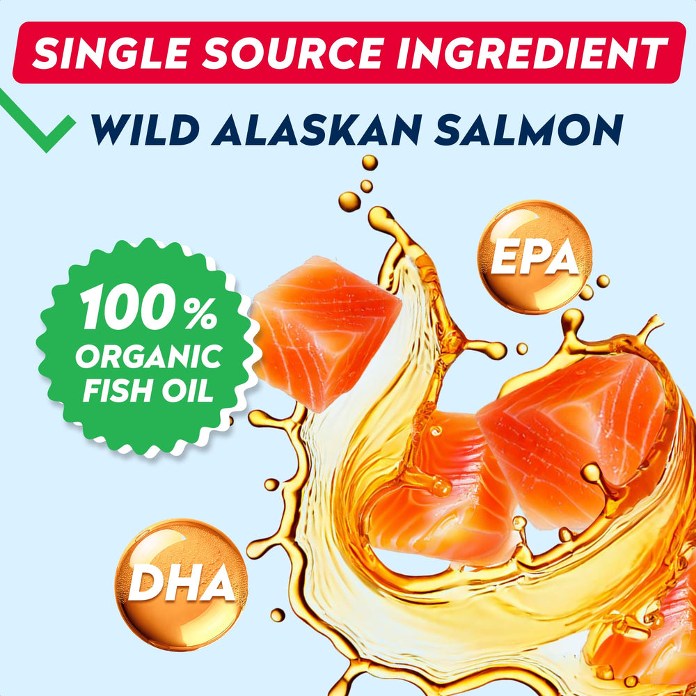 STRELLALAB etiqueta con ingredientes omega, información de EPA y DHA
