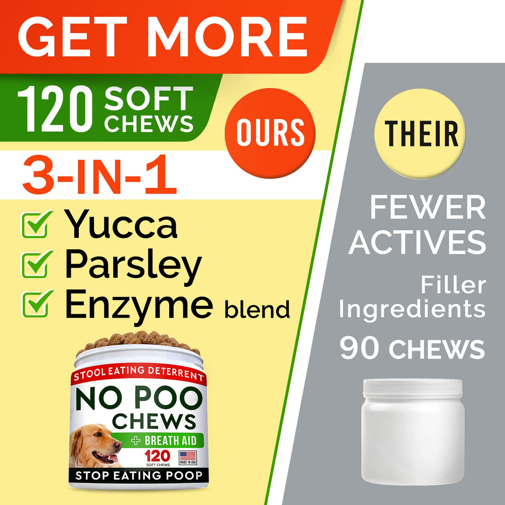 STRELLALAB No Poo Treats apoyo digestivo para perros con estómago sensible.