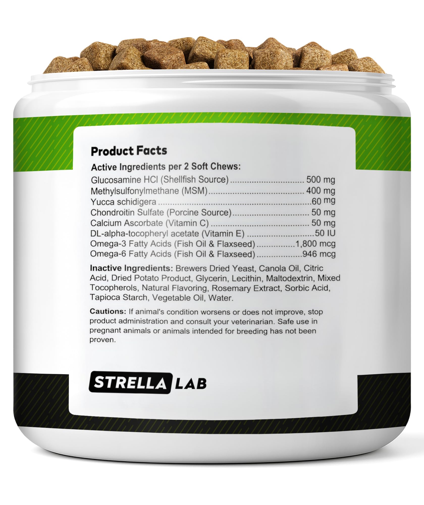 STRELLALAB omega-3 para perros, apoyo nutricional del aceite de pescado
