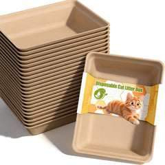 Strenthychosing: bandeja desechable para gatos, libre de fugas, ideal para viajes