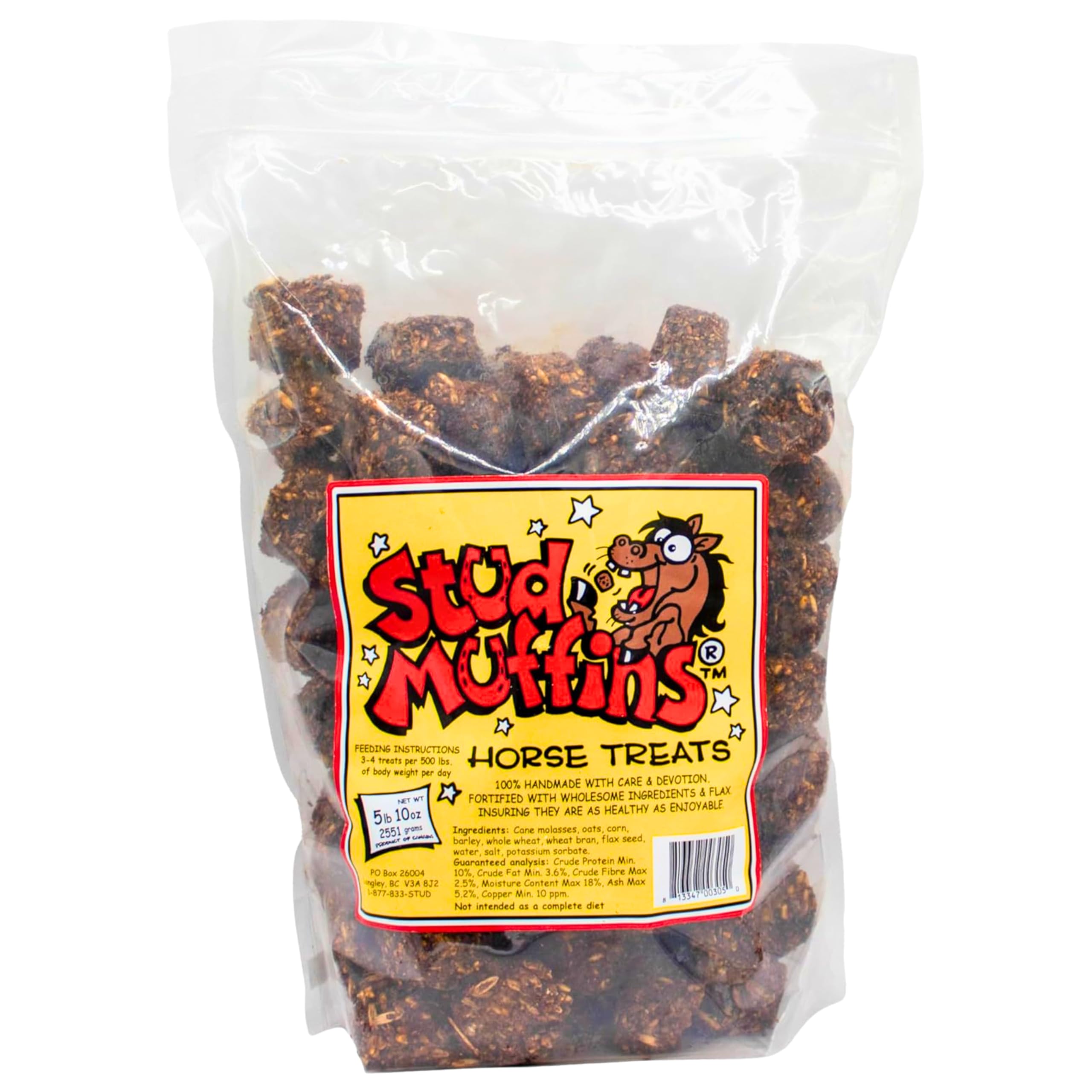Stud Muffins: bolsa de 5,8 libras con golosinas naturales para entrenamiento.