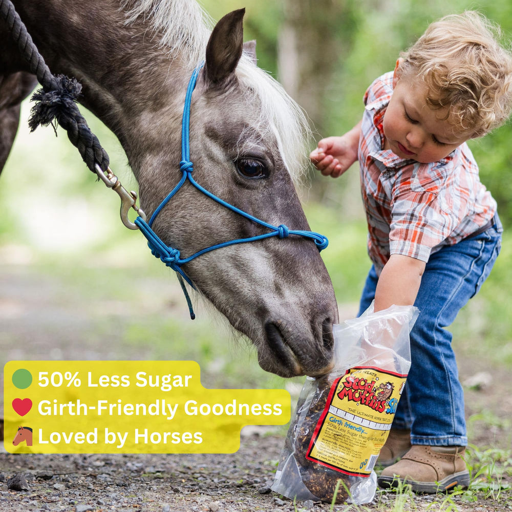 Stud Muffins Slims: recompensa ideal durante entrenamiento y vínculo con caballos