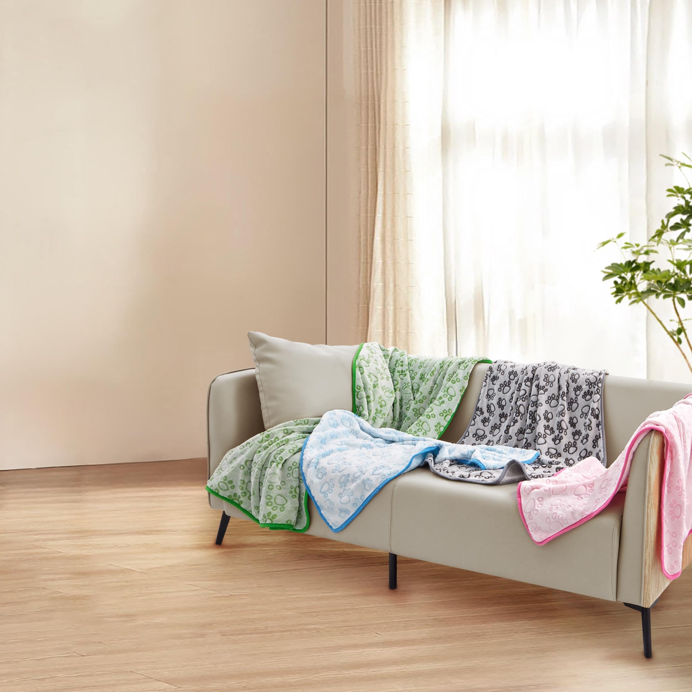 Manta Stuffed protección para sofá y cama, pelos reducidos.