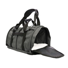 SturdiBag XL, vista frontal: transportadora segura para mascotas en casa o viaje.