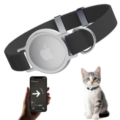 Sucegi AirTag Collar con soporte integrado para rastreo seguro.