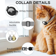 Collar sucegi AirTag ligero y duradero para uso diario.