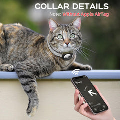 Collar sucegi AirTag con campana para localizarlo audiblemente.