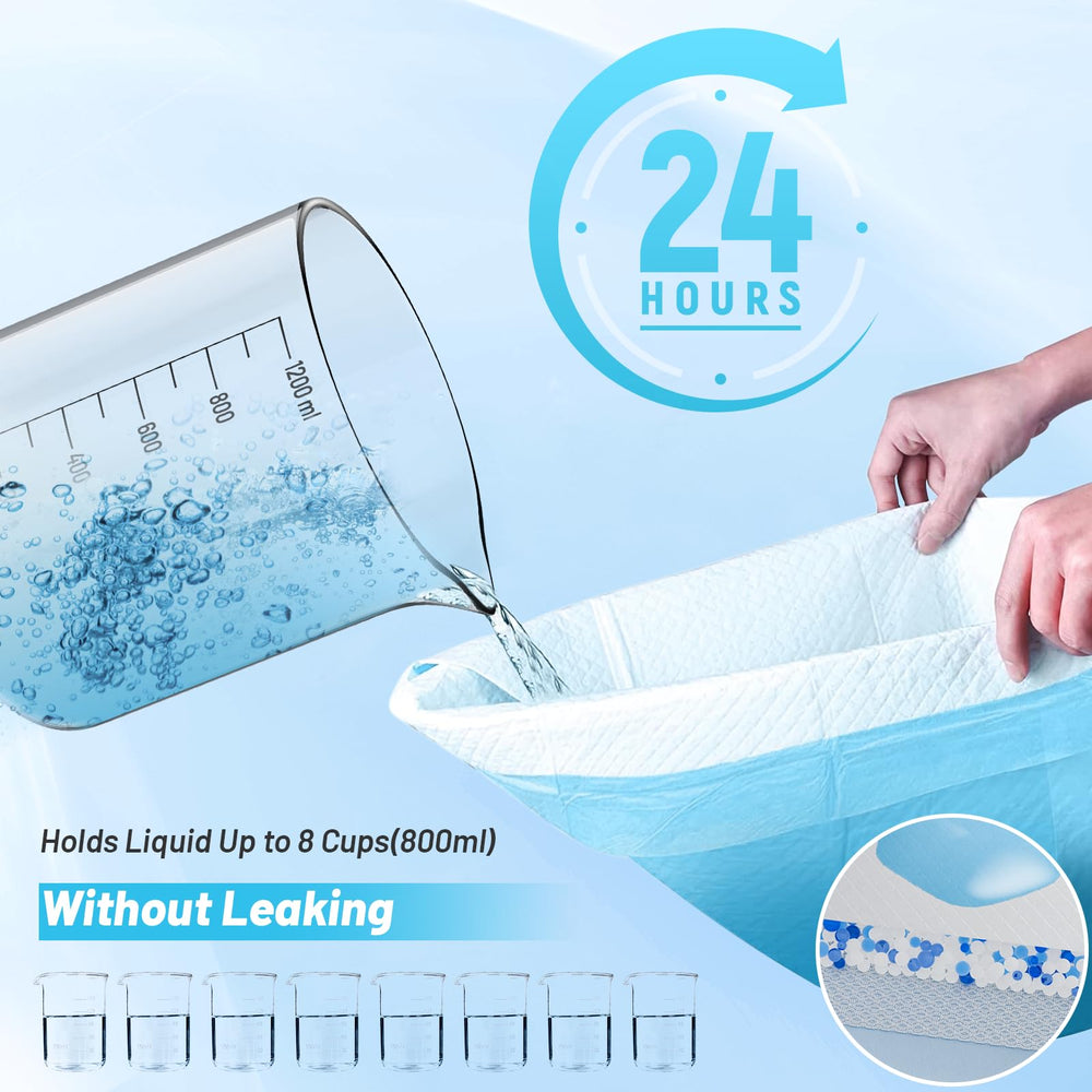 Pad SUGUNING con alta absorción y 6 capas para mayor secado.