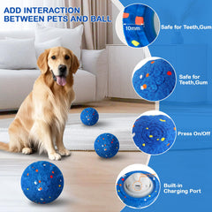 Bola SUJF para perros grandes rebota y estimula su instinto lúdico.