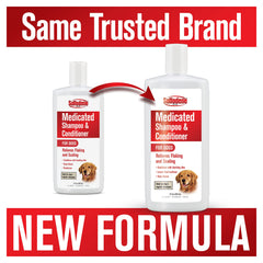 Sulfodene acondicionador para perro: pelo suave y brillo natural.