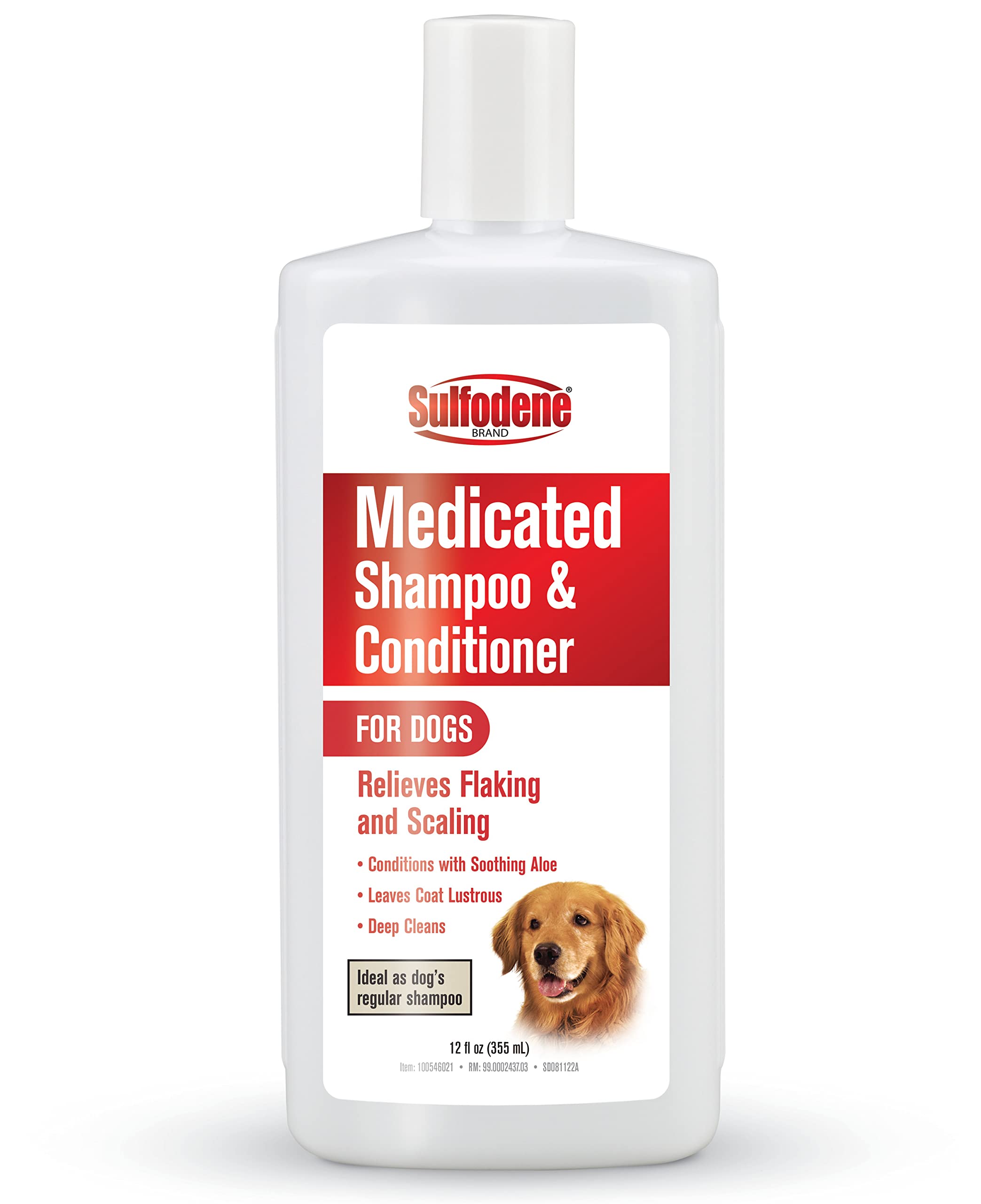 Sulfodene champú medicado para perro: limpieza profunda y alivio de la descamación.