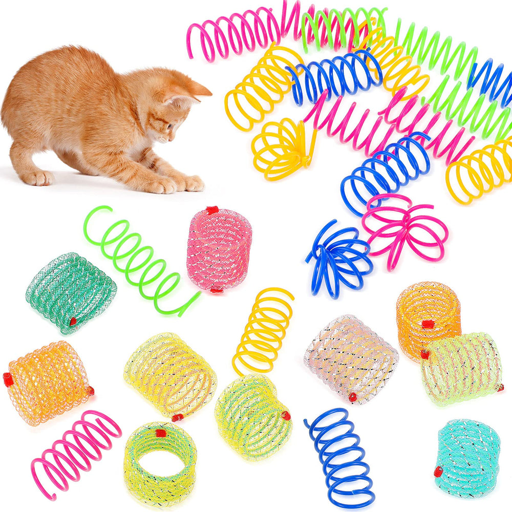 Sumind muelle tejido para gatos, estimula juego diario seguro.