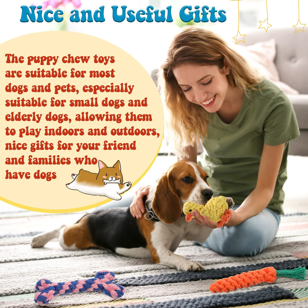 Sumind oso, juguete de cuerda para perro, juego interior y exterior
