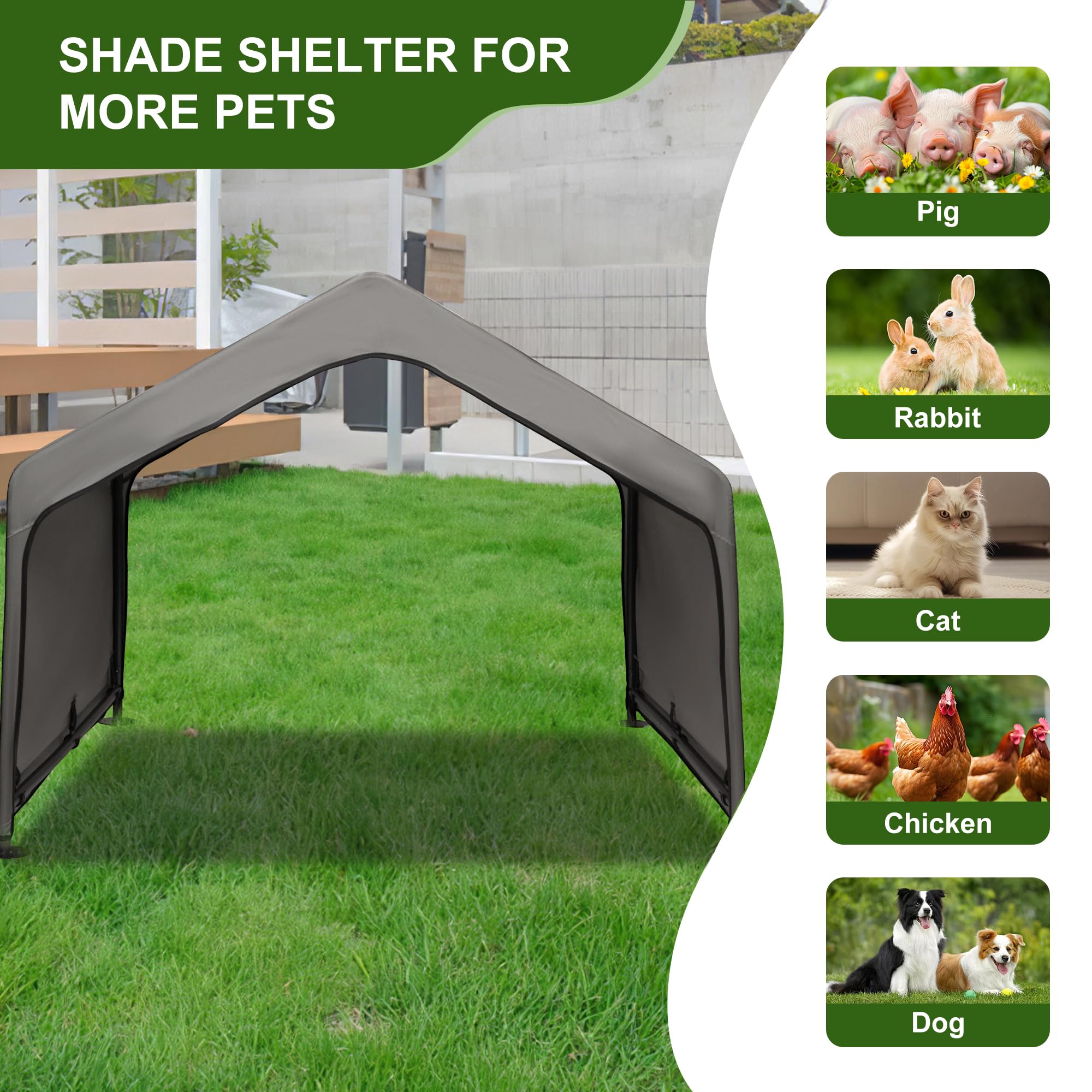 SUMMERTRAIL diseño amplio para perros grandes, ventilado y cómodo al exterior.