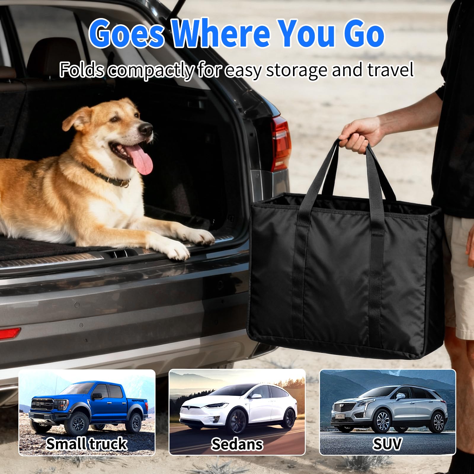 SummitGo almacenamiento práctico para mascotas en el coche.