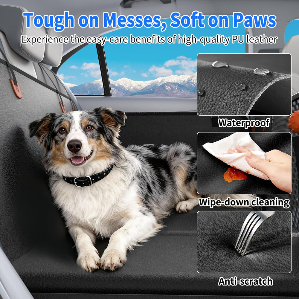 SummitGo extensor trasero para perros con 40% más espacio para viaje cómodo.