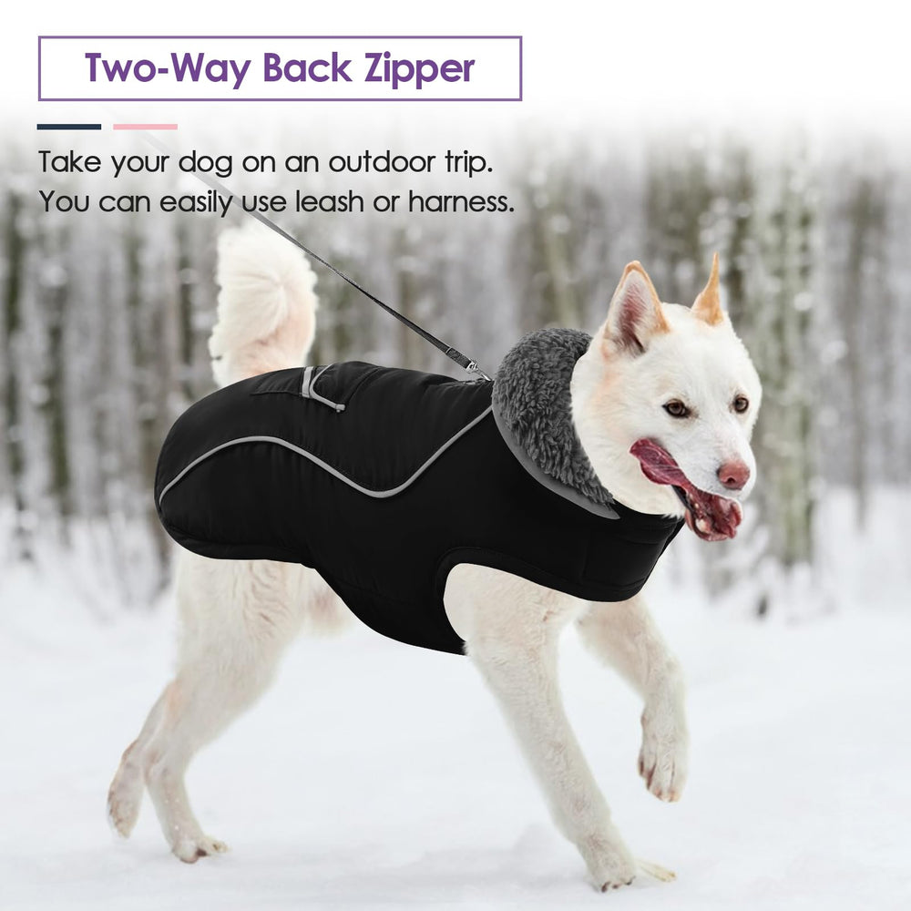 SUNFURA talla grande, ajuste cómodo para perros grandes y activos.