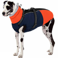 SUNFURA capa para perro xxxl con arnés integrado, ideal para paseos seguros.