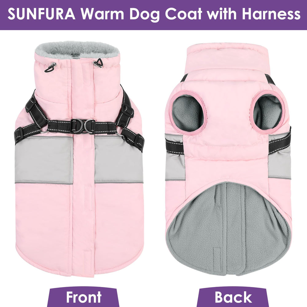SUNFURA chaqueta rosa para Bulldog Francés, opción práctica y estilosa