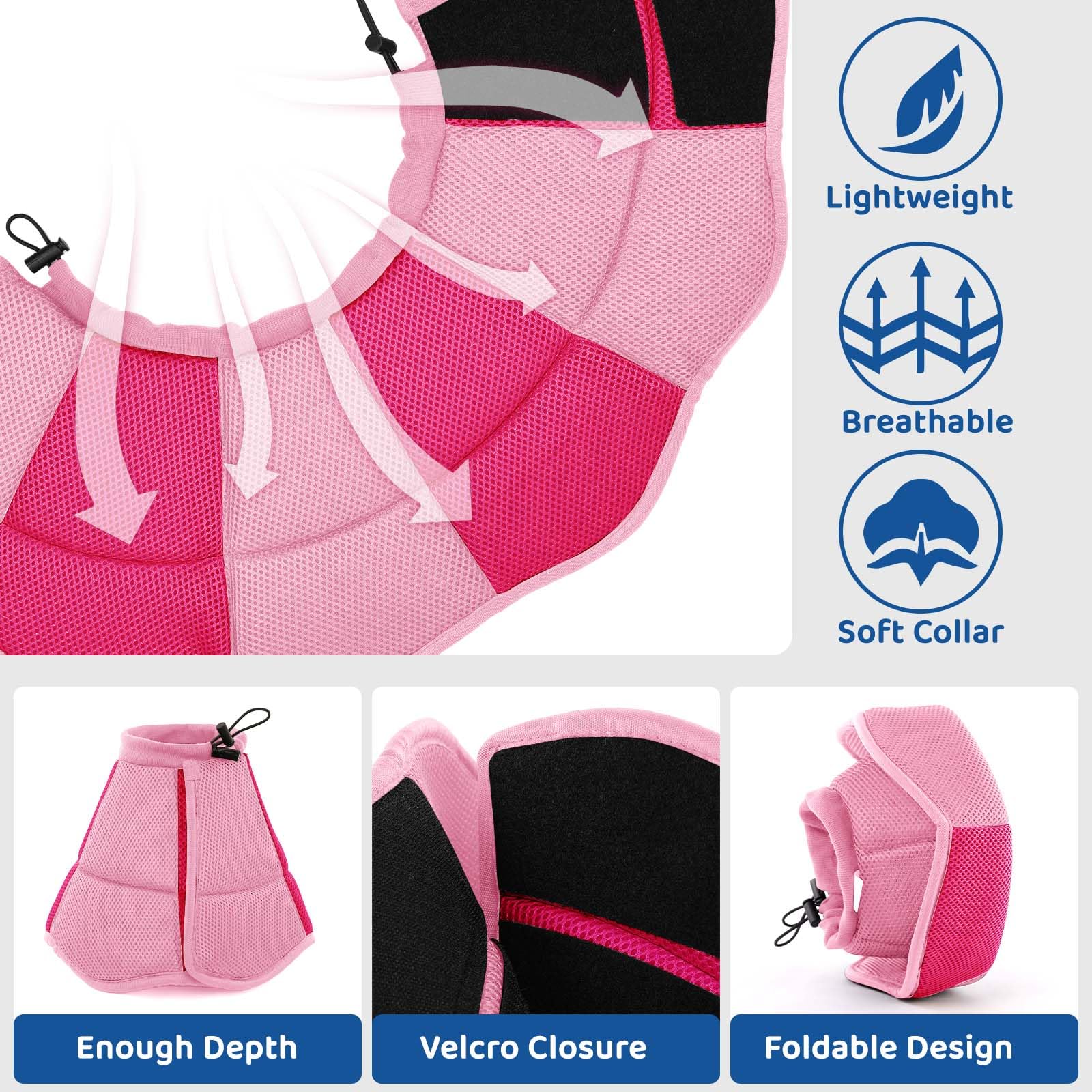 SUNFURA cono con cordón ajustable ofrece ajuste seguro