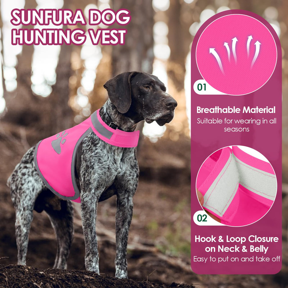 SUNFURA chaleco ajustable para perros, ideal para caminatas diarias