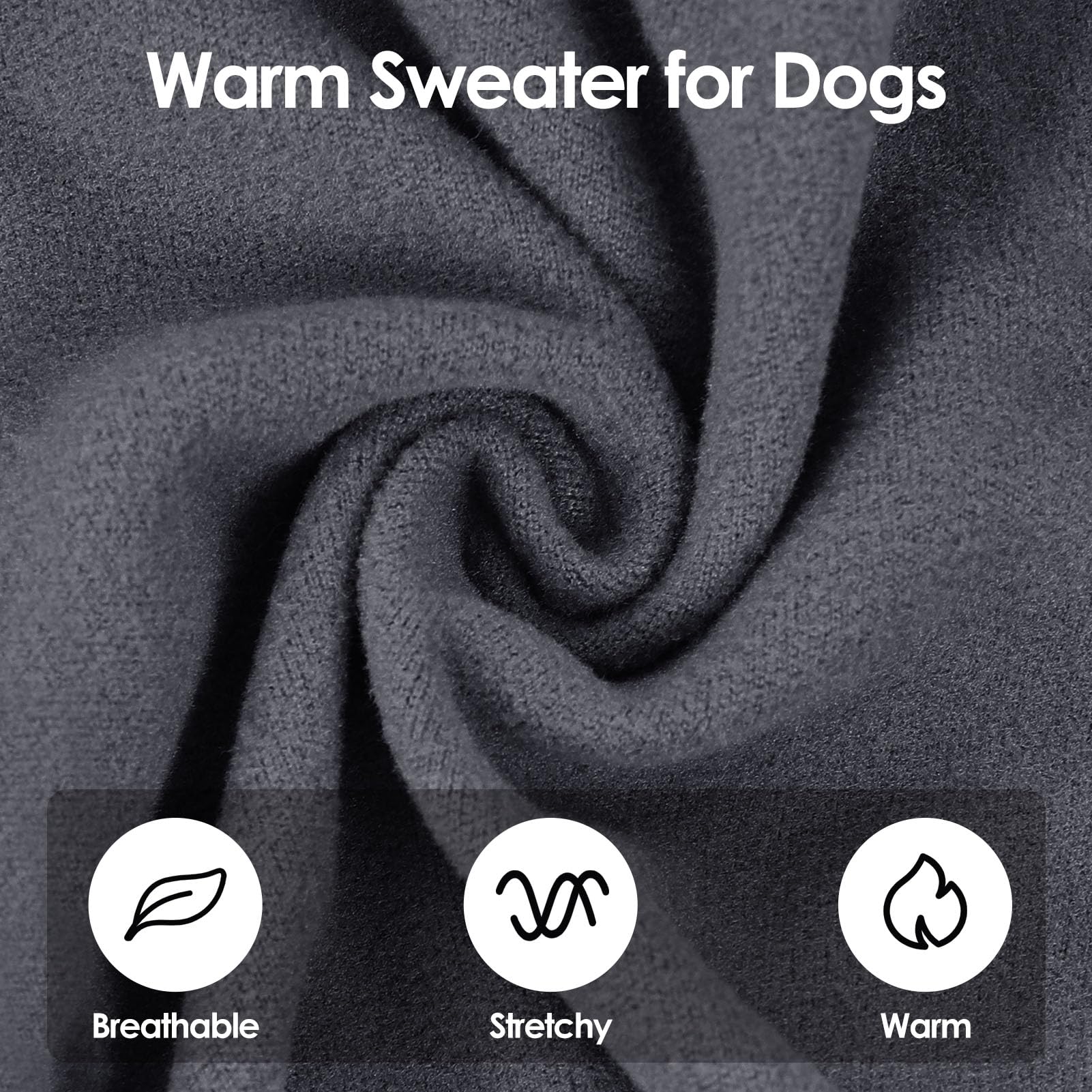 SUNFURA sudadera de felpa con cuatro mangas, ajuste cómodo y cálido.