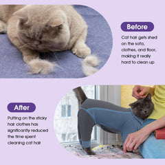 SUNFURA suéter de gato con mangas, fácil de vestir.