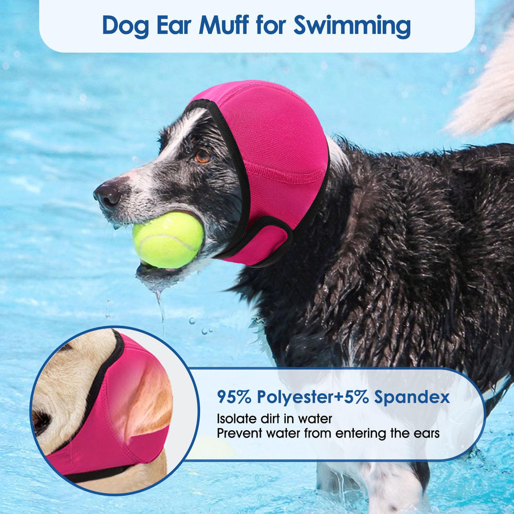 SUNFURA uso exterior frío para perro, mantiene cuello y orejas tibias.