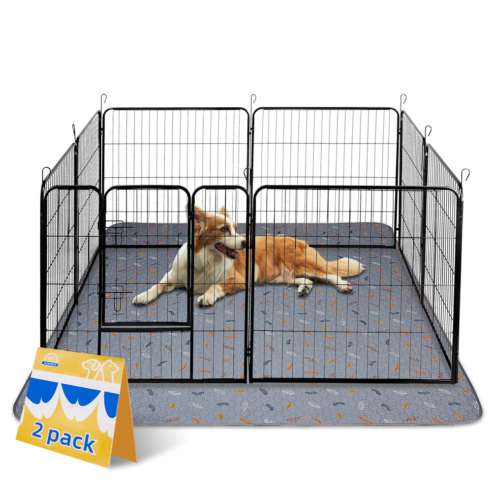 Sunheir almohadilla lavable extra grande 48x60, ideal para entrenamiento y protección de pisos.