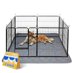 Sunheir almohadilla lavable extra grande 48x60, ideal para entrenamiento y protección de pisos.