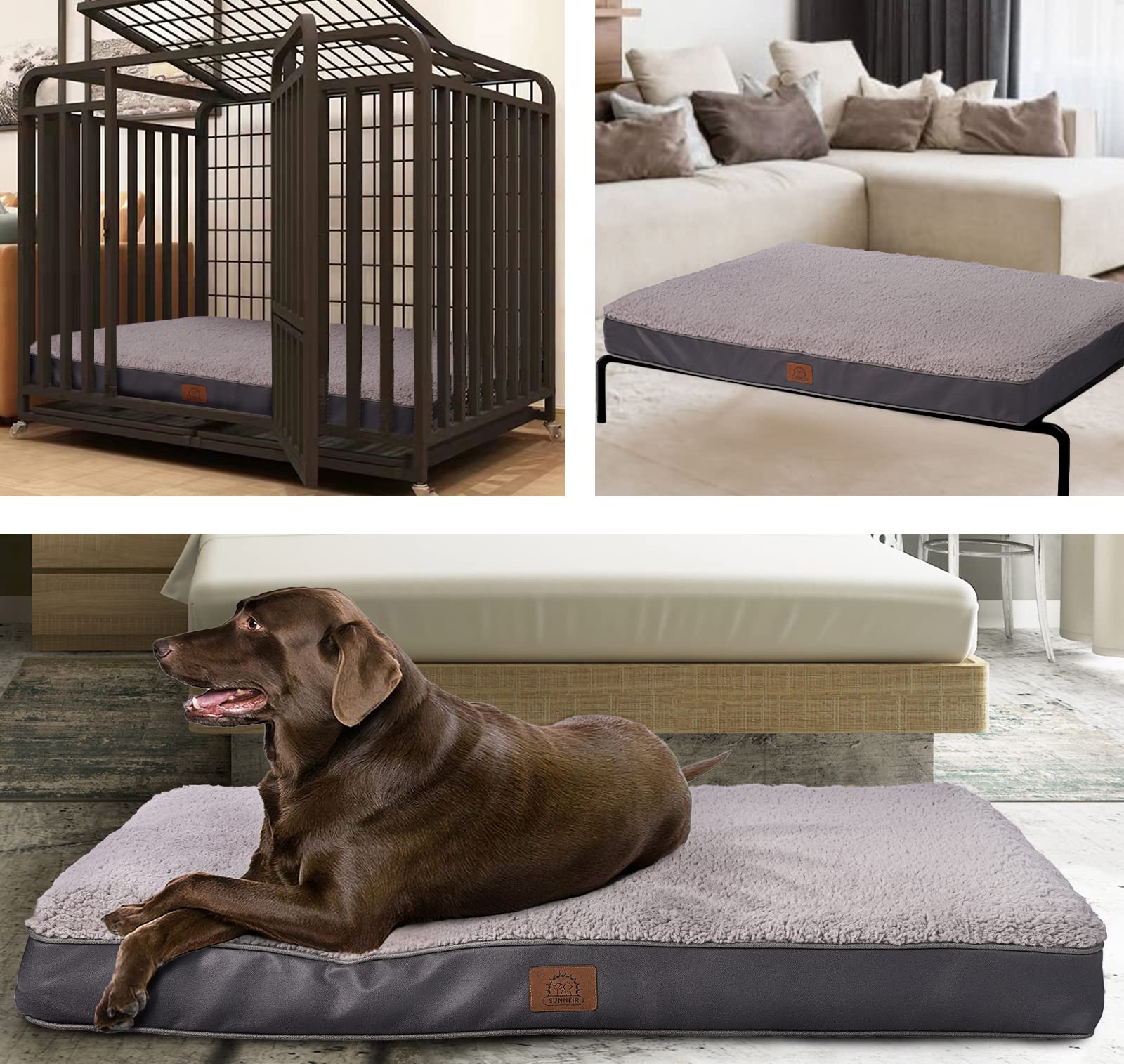 Sunheir paquete comprimido, se recomienda extender para recuperar forma.
