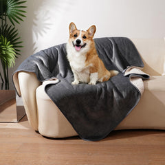 Sunheir manta impermeable para perros sobre el sofá mantiene los muebles limpios